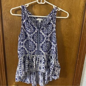 Patrons of Peace High-Low tank top